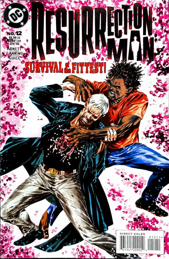Resurrection Man #12 (1998) DC cover