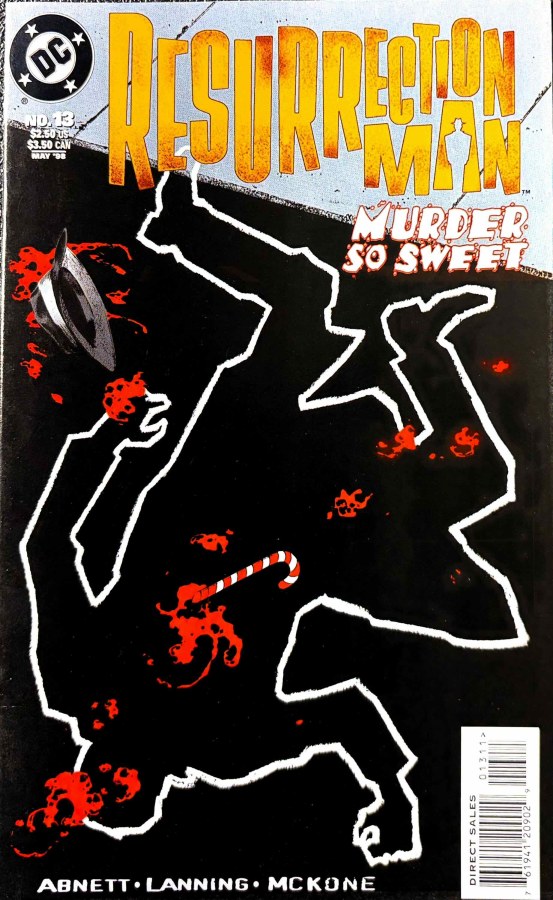 Resurrection Man #13 (1998) DC cover