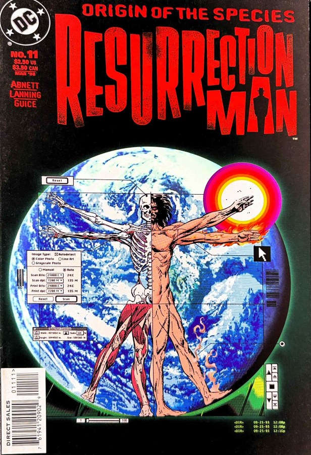 Resurrection Man #11 (1998) DC cover