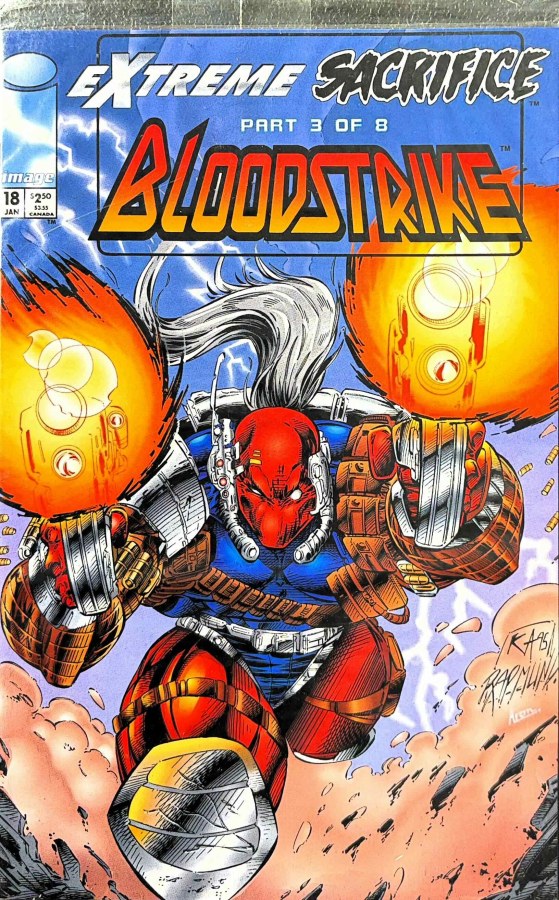 Bloodstrike #18 (1995) Image cover