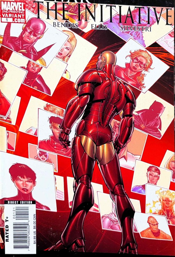 Civil War: The Initiative #1 (2007) Marvel cover