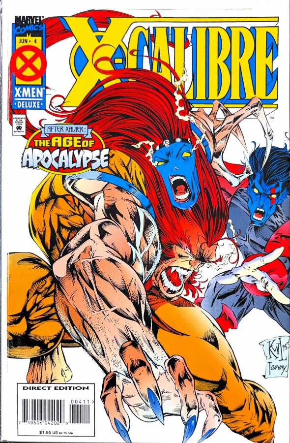 X-Calibre #4 (1995) Marvel cover