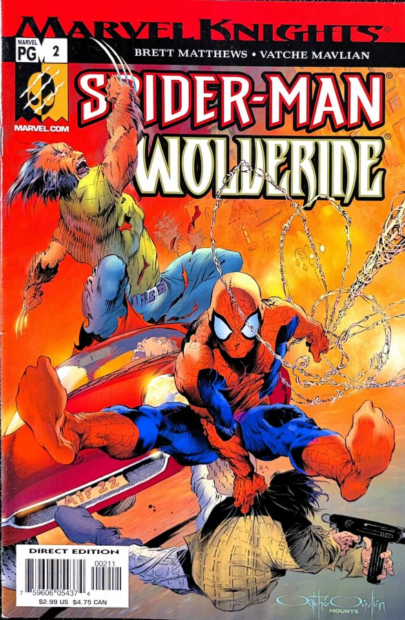 Spider-Man & Wolverine #2 (2003) Marvel cover