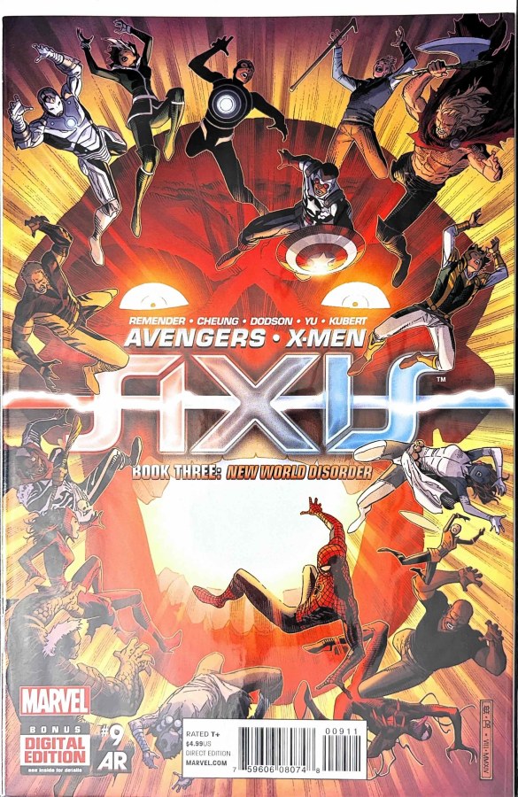 Avengers & X-Men: AXIS #9 (2014) Marvel cover