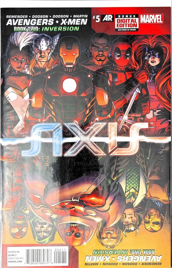 Avengers & X-Men: AXIS #5 (2015) Marvel cover
