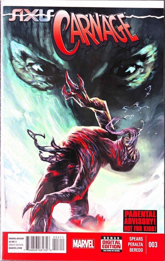 Axis: Carnage #3 (2014) Marvel cover