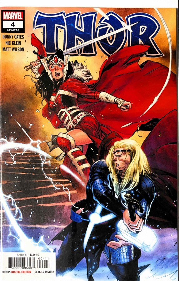 Thor #4 (2020) Marvel cover