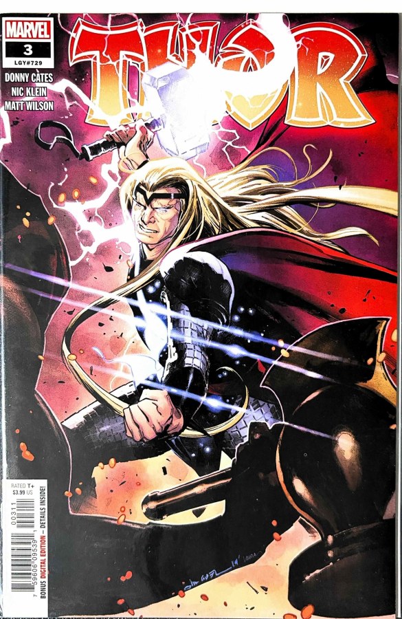 Thor #3 (2020) Marvel cover