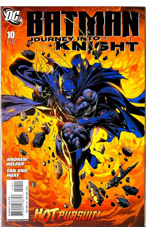 Batman: Journey Into Knight #10 (2006) DC First Printing cover