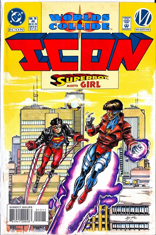 Icon #15 (1994) DC cover