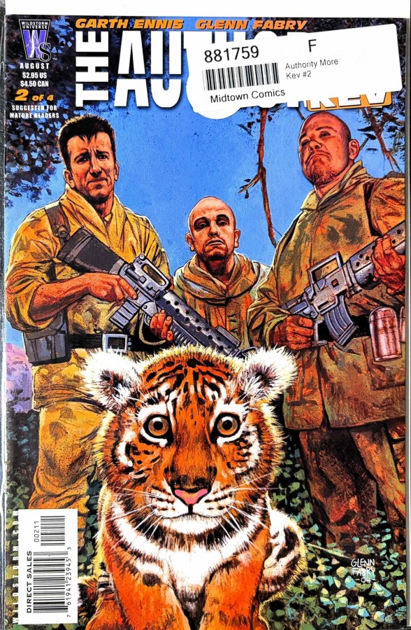 The Authority: More Kev #2 (2004) WildStorm cover