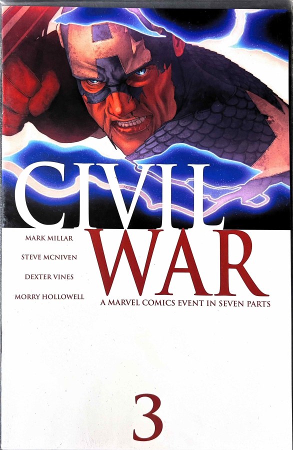 Civil War #3 (2006) Marvel cover