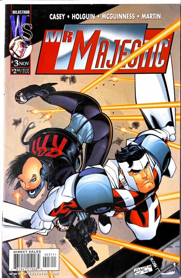 Mr. Majestic #3 (1999) Wildstorm cover