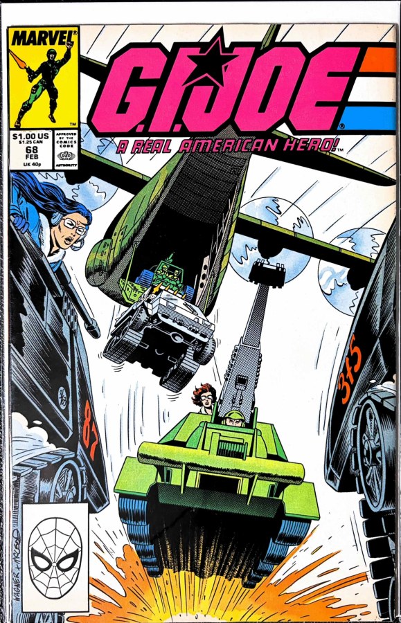 G.I. Joe: A Real American Hero #68 (1988) Marvel cover