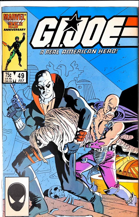 G.I. Joe: A Real American Hero #49 (1986) Marvel cover