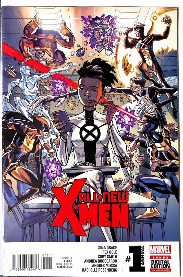 All-New X-Men #Annual #1 (2016) Marvel cover