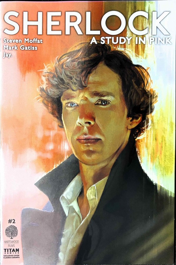 Sherlock: A Study in P… #2 (2016) Titan Comics Exclusive Cover (Claudia Caranfa) cover