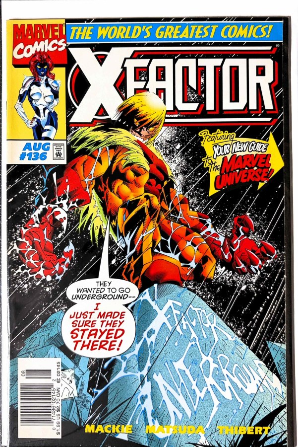 X-Factor #136 (1997) Marvel cover