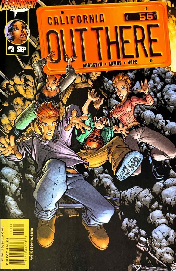 Out There #3 (2001) Wildstorm First Printing cover