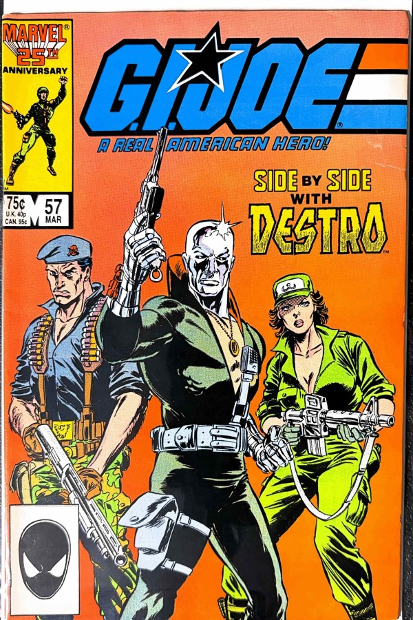 G.I. Joe: A Real American Hero #57 (1987) Marvel cover