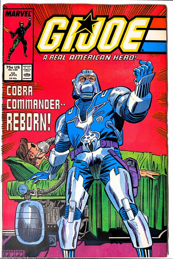 G.I. Joe: A Real American Hero #58 (1987) Marvel cover
