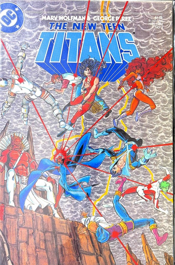The New Teen Titans #3 (1984) DC cover