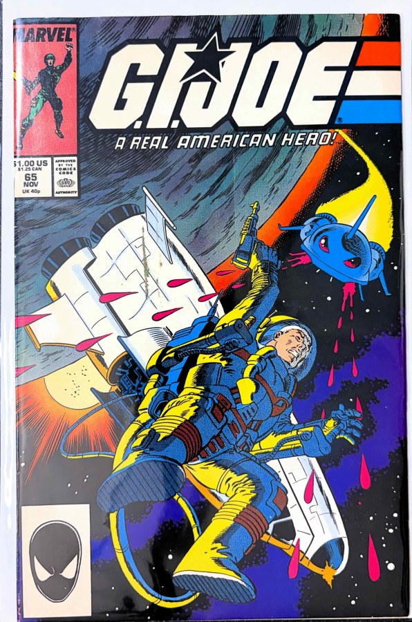 G.I. Joe: A Real American Hero #65 (1987) Marvel cover
