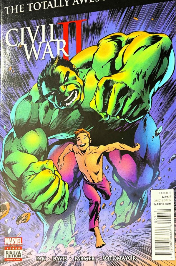 The Totally Awesome Hulk #7 (2016) Marvel cover