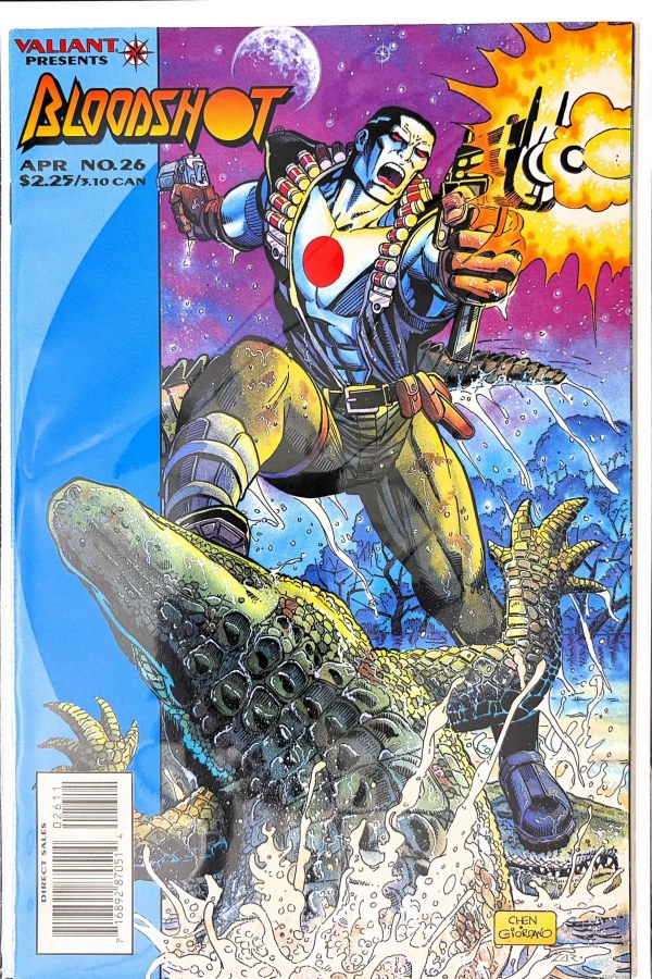 Bloodshot #26 (1995) Valiant cover