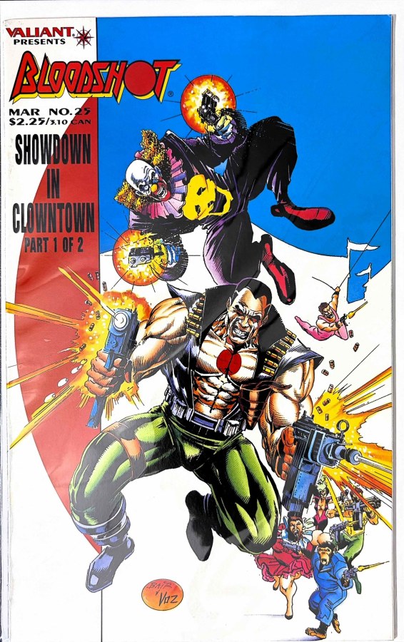 Bloodshot #25 (1995) Valiant cover