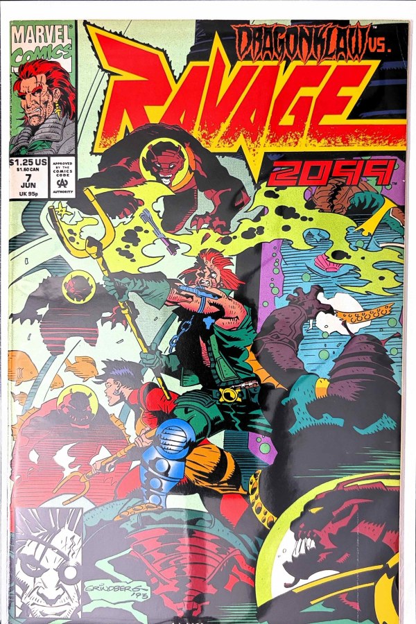 Ravage 2099 #7 (1993) Marvel cover