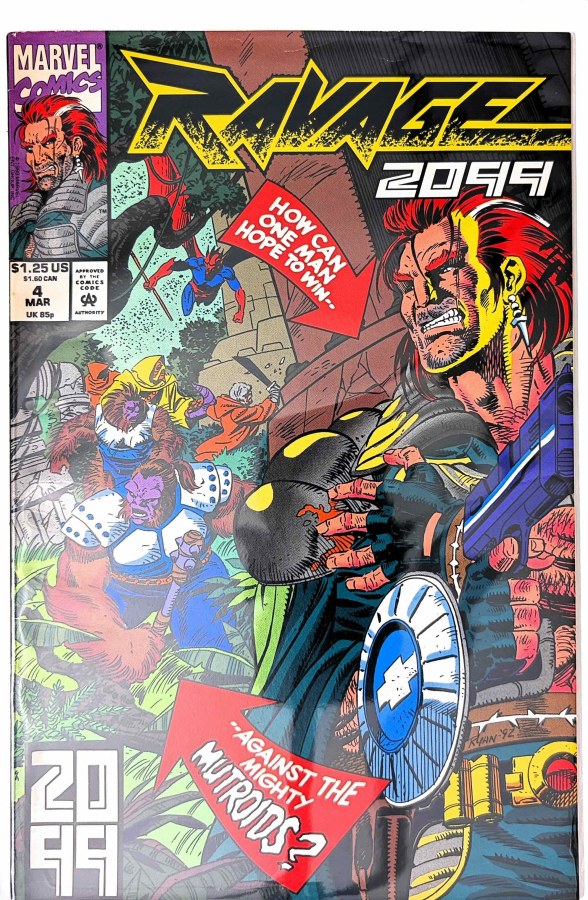 Ravage 2099 #4 (1993) Marvel cover