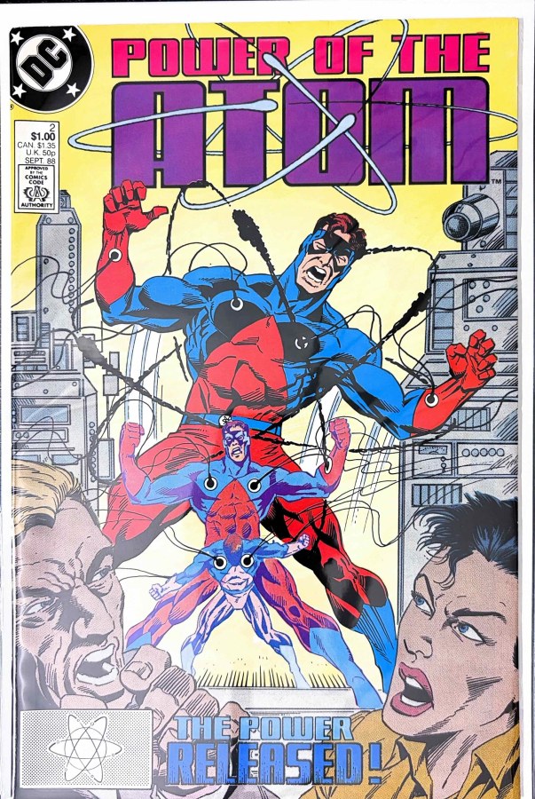 Power of the Atom #2 (1988) DC cover