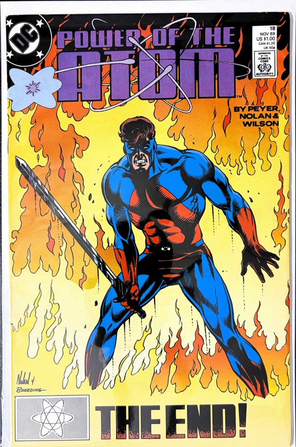 Power of the Atom #18 DC cover