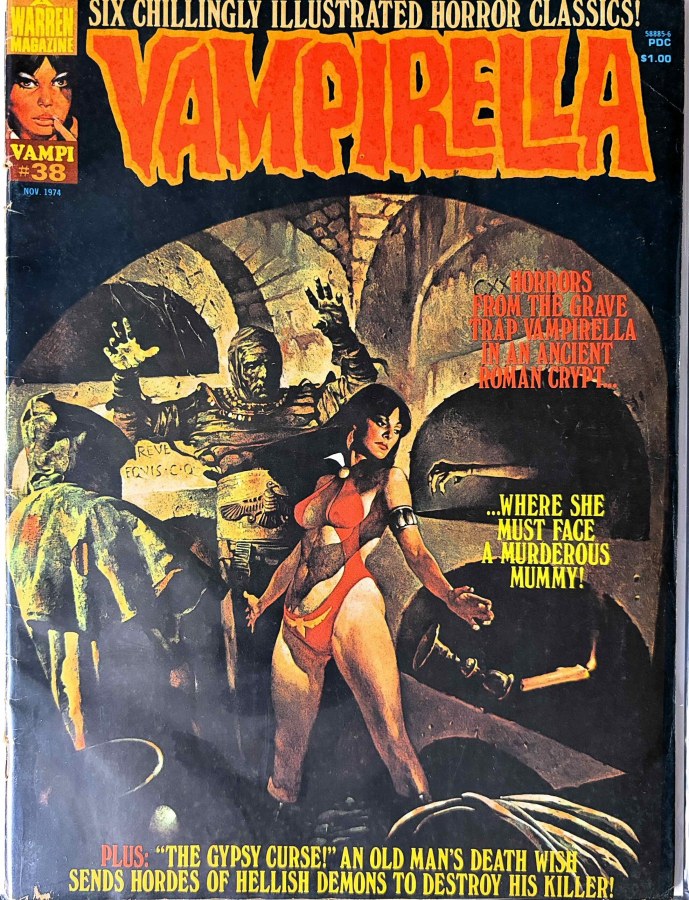 Vampirella #38 Warren cover