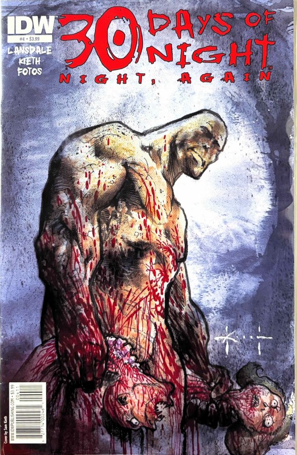 30 Days of Night: Night, Again #4 (2011) IDW First Printing cover