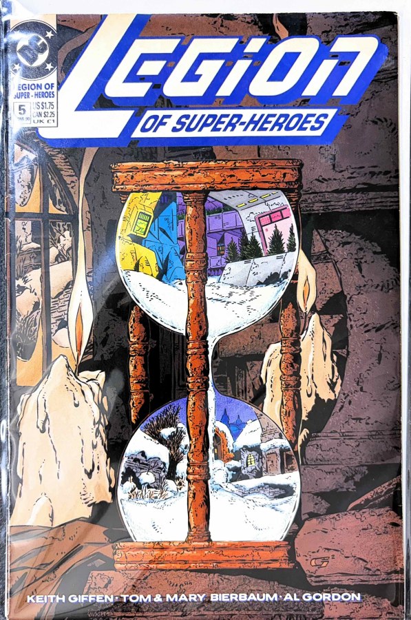 Legion of Super-Heroes #5 (1990) DC cover