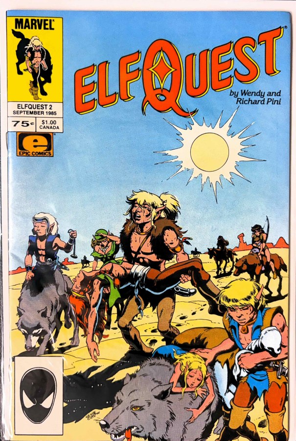 Elfquest #2 (1985) Marvel cover