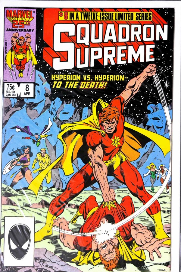Squadron Supreme #8 (1986) Marvel cover