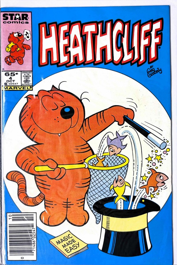 Heathcliff #4 (1985) Star Comics cover