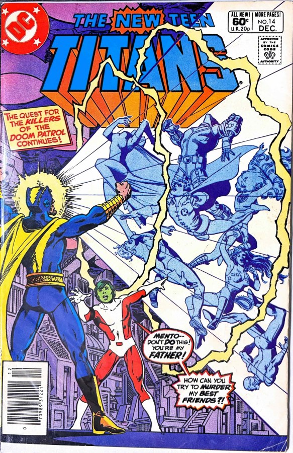 The New Teen Titans #14 DC cover