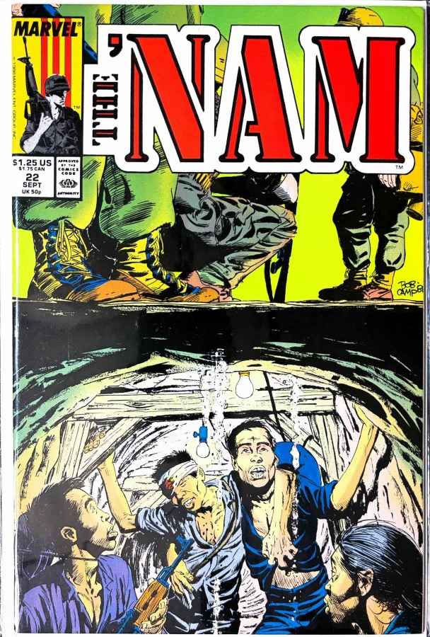 The 'Nam #22 (1988) Marvel cover