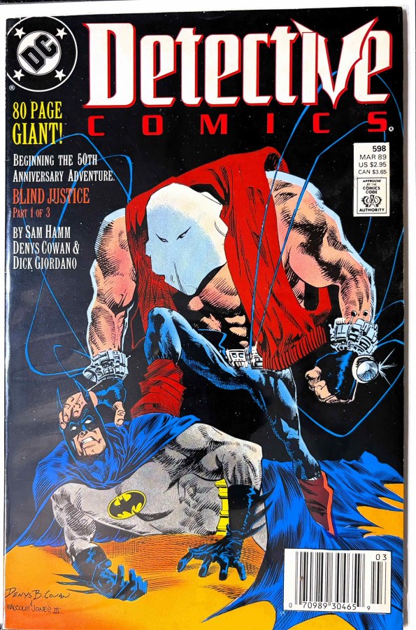 Detective Comics #598 (1989) DC cover