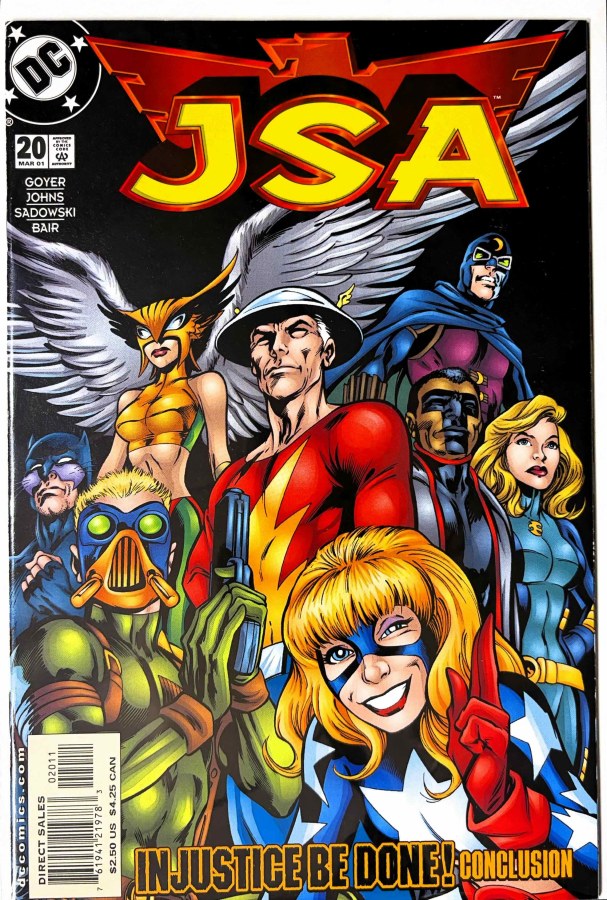 JSA #20 (2001) DC cover