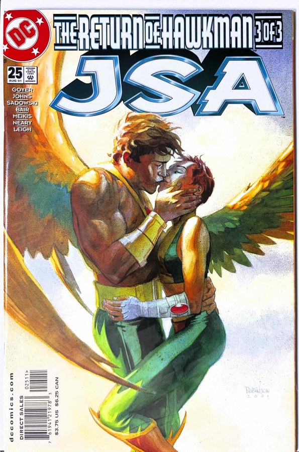 JSA #25 (2001) DC First Printing cover
