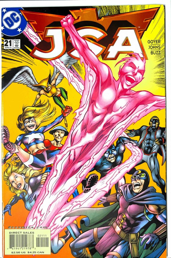 JSA #21 (2001) DC cover