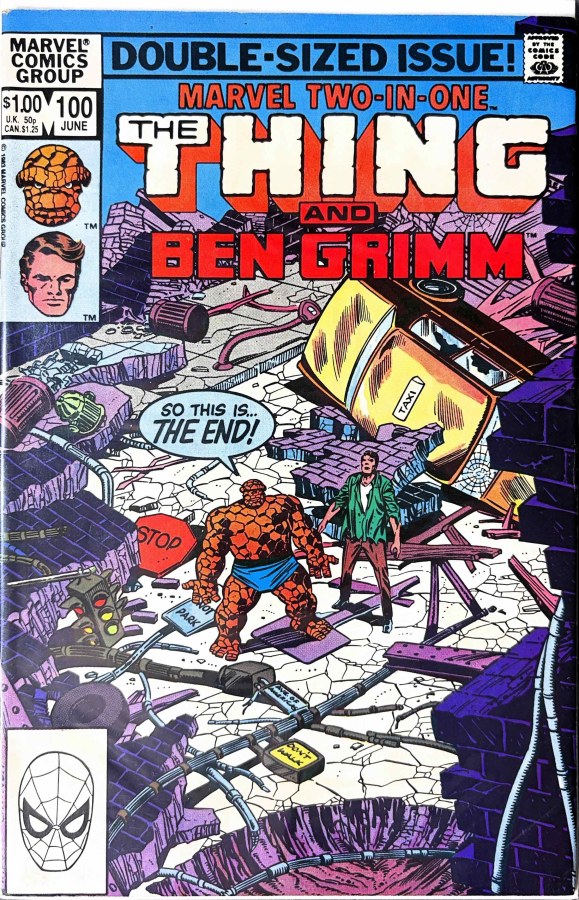 Marvel Two-in-One #100