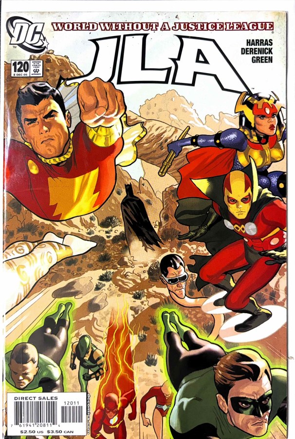 JLA #120 DC cover