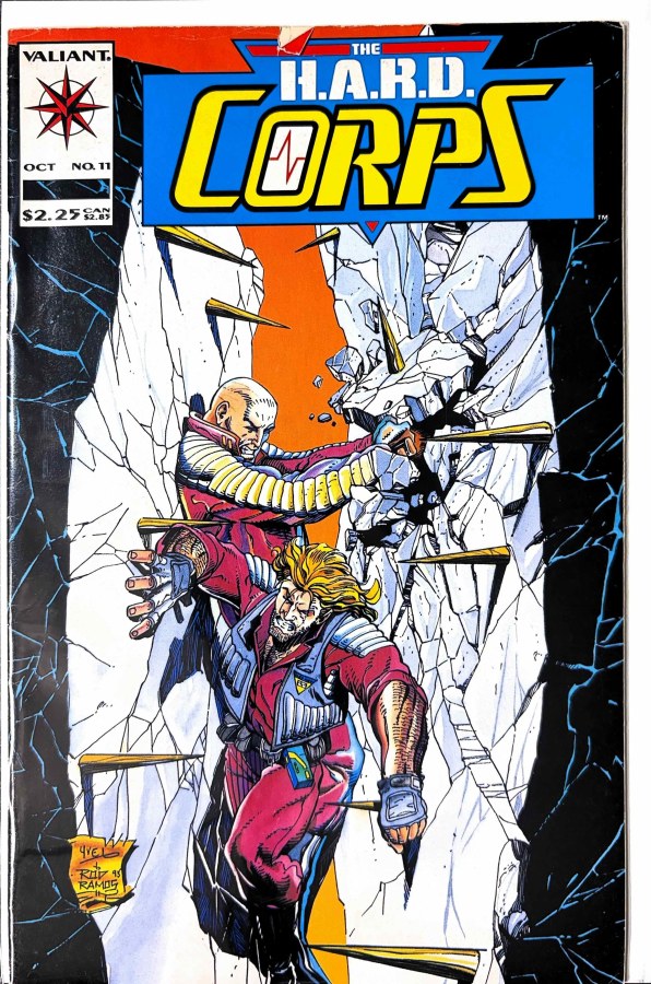 The H.A.R.D. Corps #11 (1993) Valiant cover