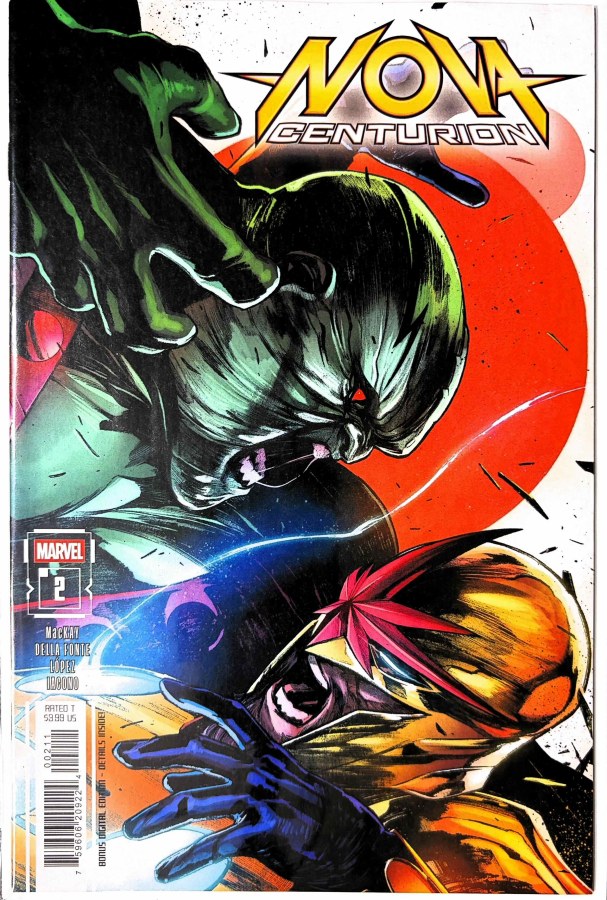 Nova: Centurion #2 (2026) Marvel cover